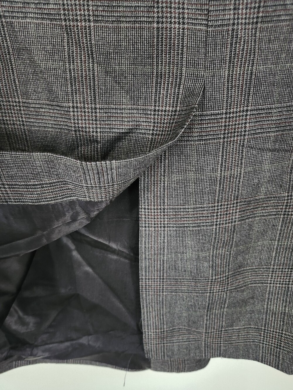 Brooks Brothers 346 Wool Plaid Blazer Jacket 46 Long Glen Plaid Suit Jacket - Picture 5 of 11